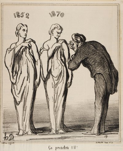 Will It Take! by Honoré Daumier